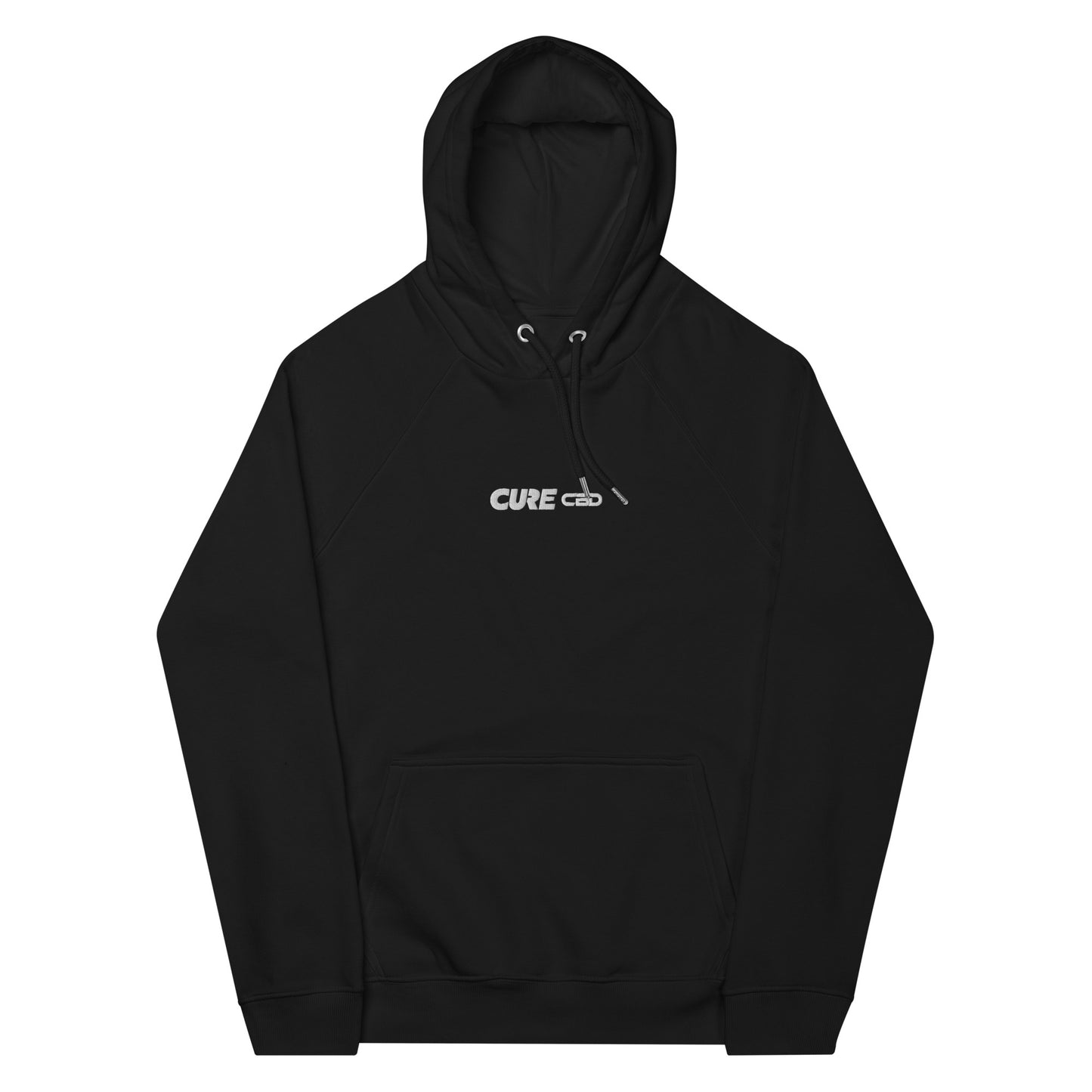 Cure Cbd Eco Raglan Hoodie