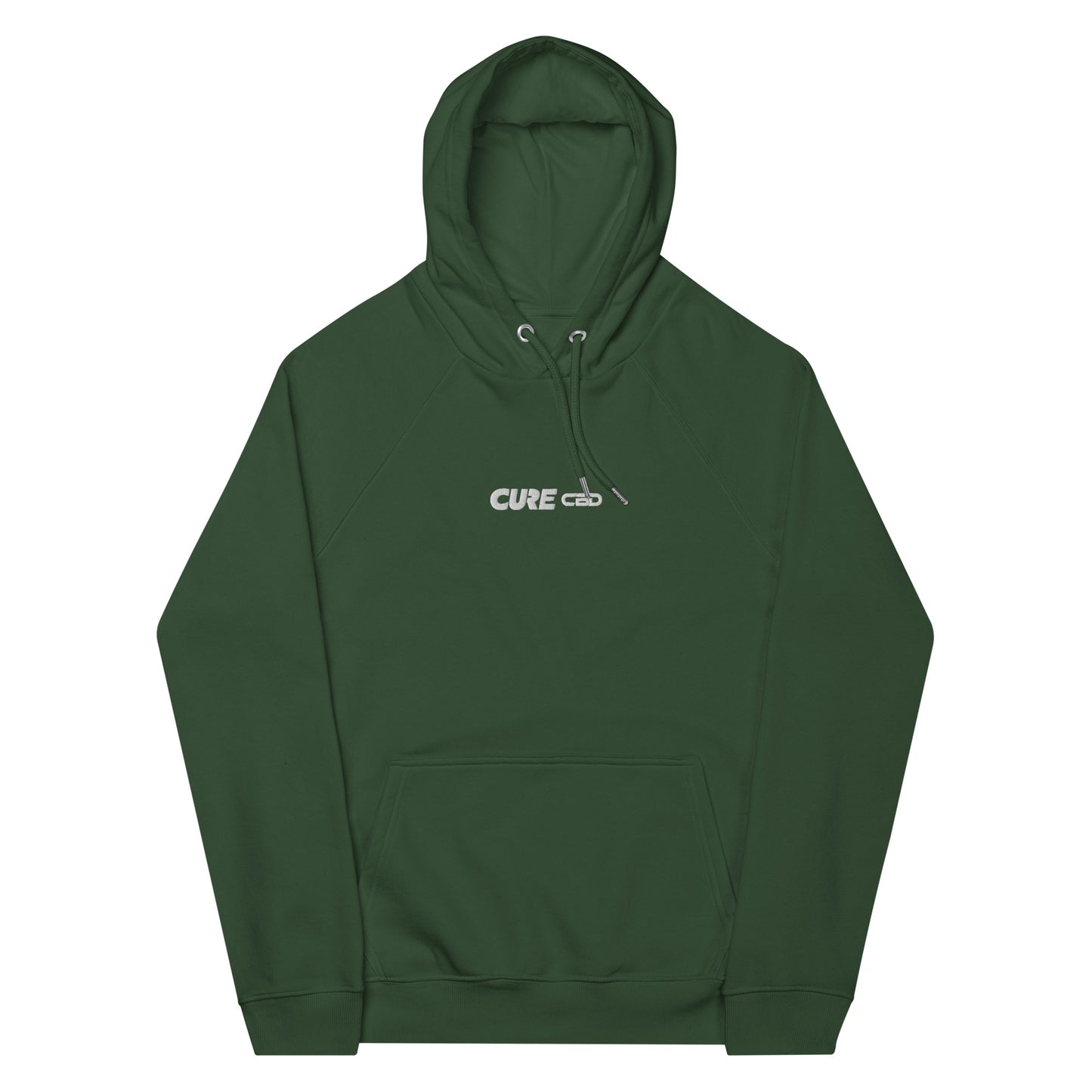Cure Cbd Eco Raglan Hoodie