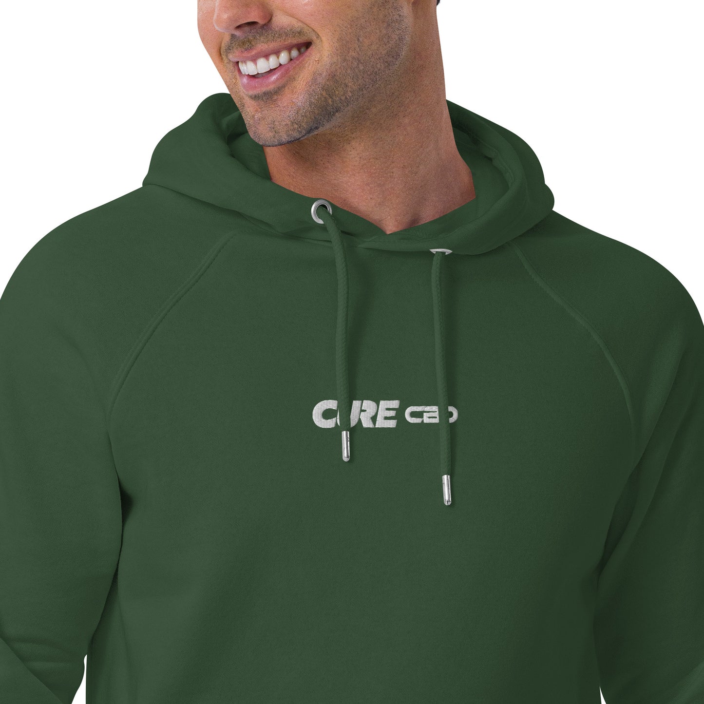 Cure Cbd Eco Raglan Hoodie