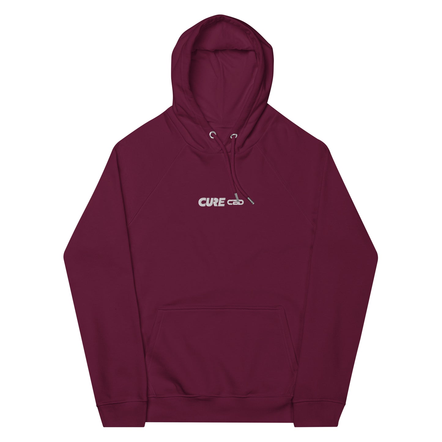 Cure Cbd Eco Raglan Hoodie