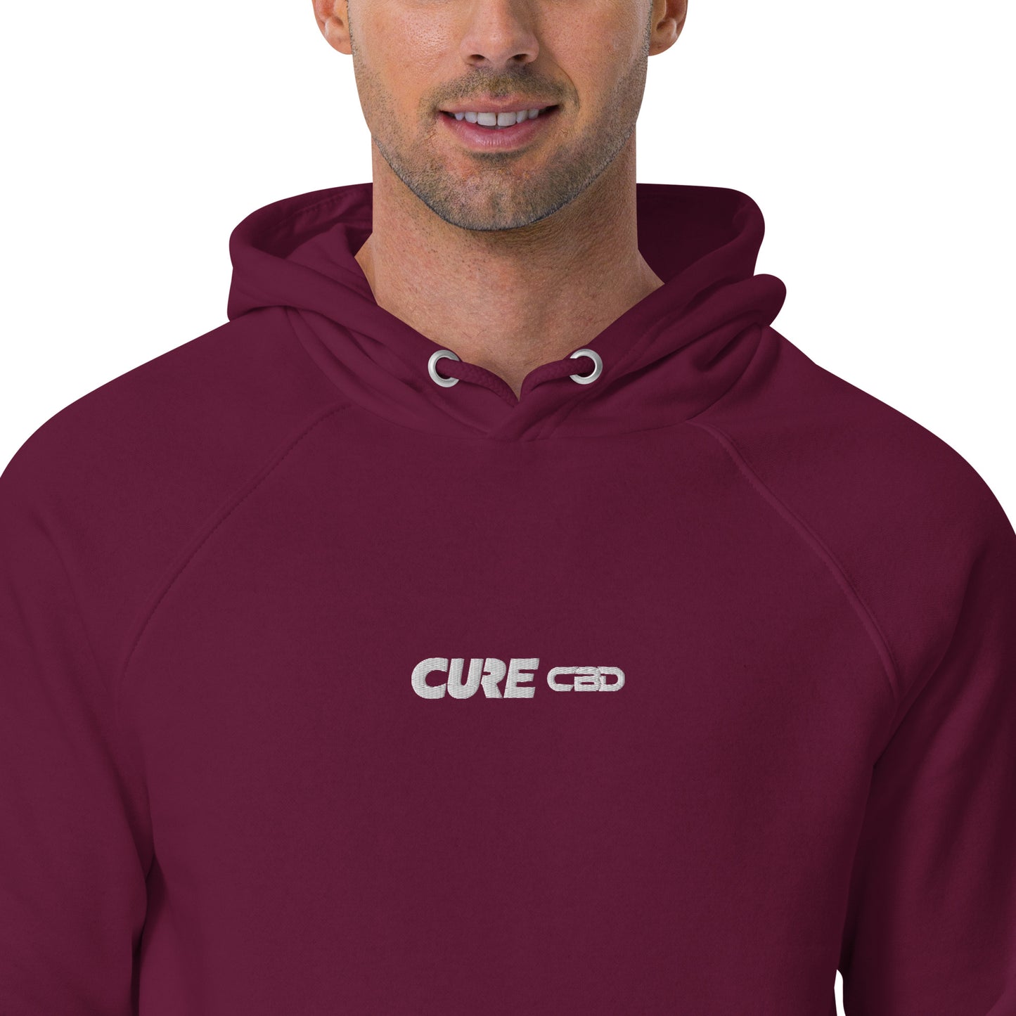 Cure Cbd Eco Raglan Hoodie