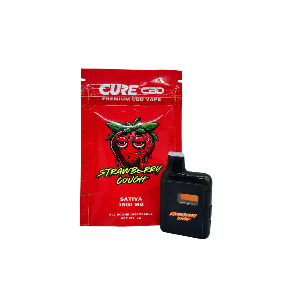 CURE CBD VAPE (2G) - STRAWBERRY COUGH