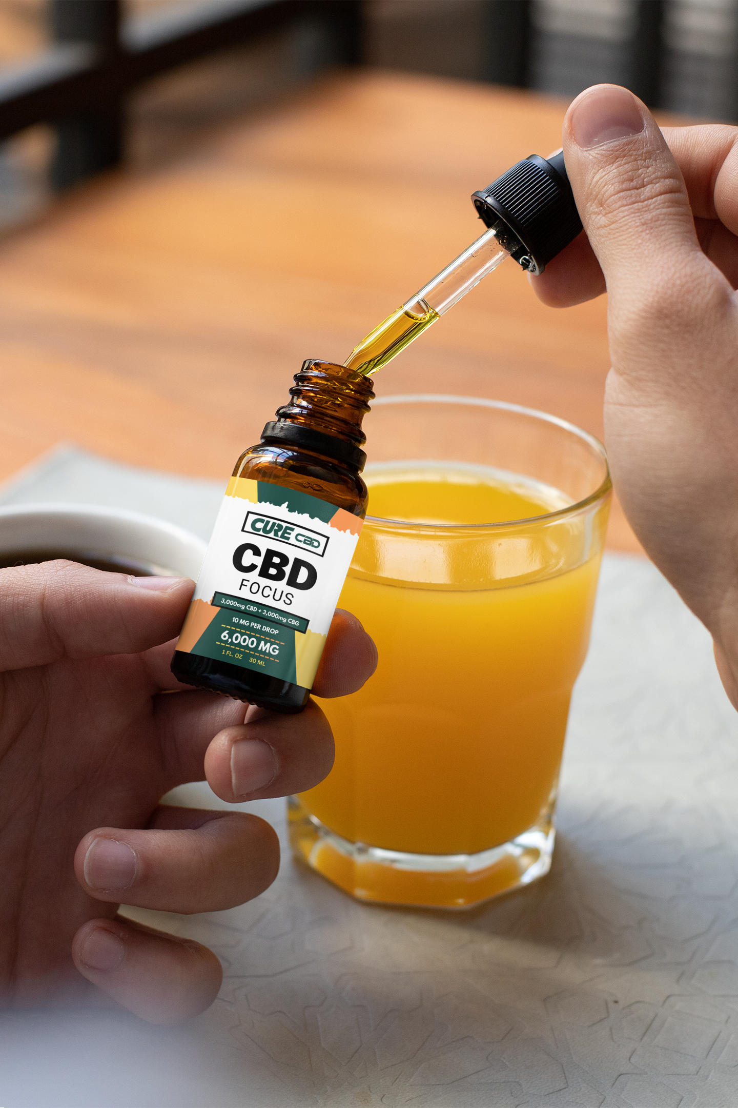 FOCUS TINCTURE (CBD+CBG) - Bulk Discount