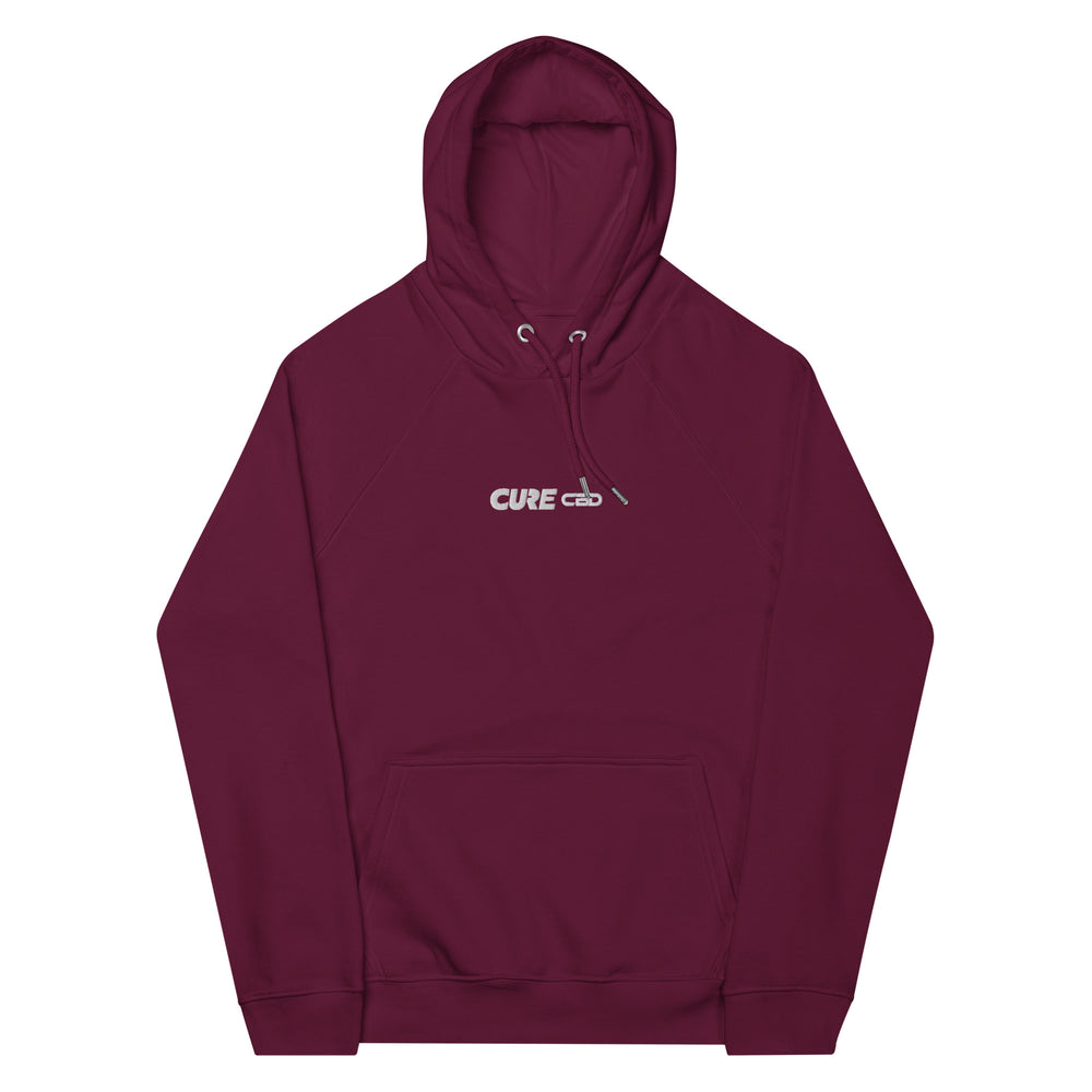 
                      
                        CURE CBD ECO RAGLAN HOODIE
                      
                    